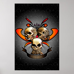 Geen aambeeld poster