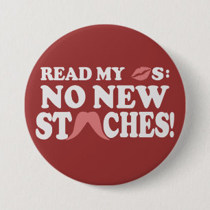 Geen aangepaste knop Nieuwe stappen Ronde Button 7,6 Cm