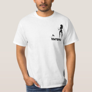Geen aas nodig - Bowvisserij T-shirt