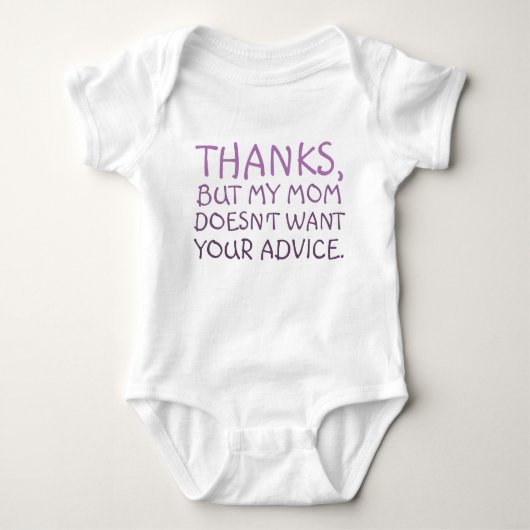 Geen advies romper (Voorkant)