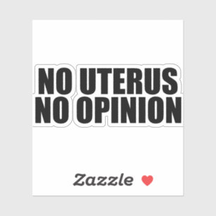 Geen advies sticker