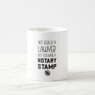 Geen advocaat Notaris Bekermokkel Grappig Koffiemok