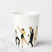 GEEN AGE Art Deco/Great Gatsby/1920s Birthday Part Papieren Bekers (Achterkant)