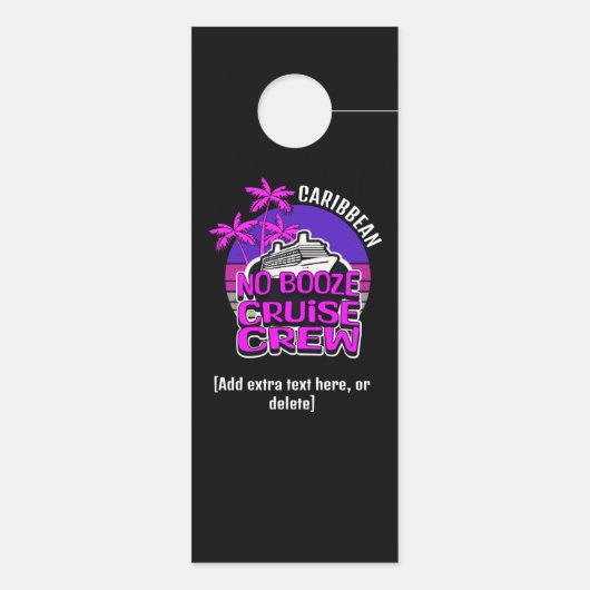 GEEN ALCOHOL TOERISTEN Juffrouwen Avond Feestje (Achterkant)