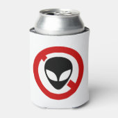 GEEN ALIENS BLIKJESKOELER (Blikje Voorkant)