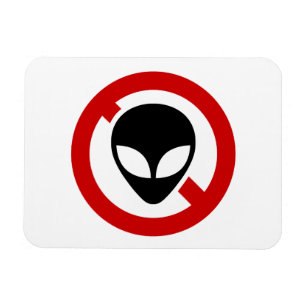 GEEN ALIENS MAGNEET