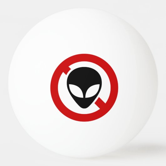 GEEN ALIENS PINGPONGBALLEN (Voorkant)