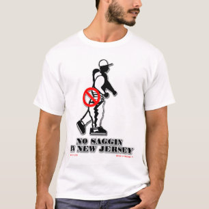 Geen ambtenaar van Saggin T "New Jersey" T-shirt