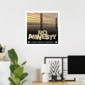 Geen Amnesty Poster (Thuiskantoor)