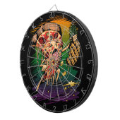 Geen ananas dartbord (Voorkant Rechts)