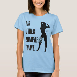 Geen andere vergelijking met mij t-shirt