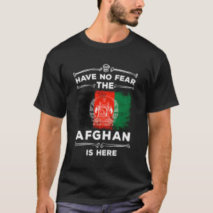 Geen angst dat de Afghaan hier is. T-shirt