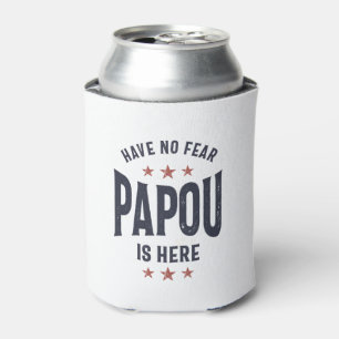 Geen angst dat Papou hier is vader opa Gift Blikjeskoeler