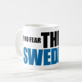 Geen angst, de Zweed is hier Mok (Voorkant links)