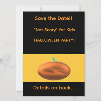 "Geen Angst" Kinderen HALLOWEEEN FEestje Reserveer Save The Date
