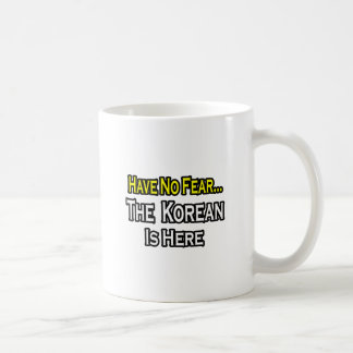 Geen angst...Koreaans is hier Koffiemok
