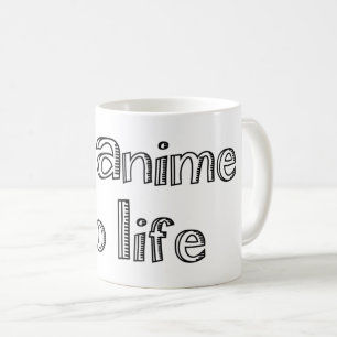 geen anime geen leven koffiemok