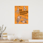 Geen apenbedrijf | KINDER POSTER (Keuken)