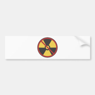 Geen Atoomenergie Bumpersticker