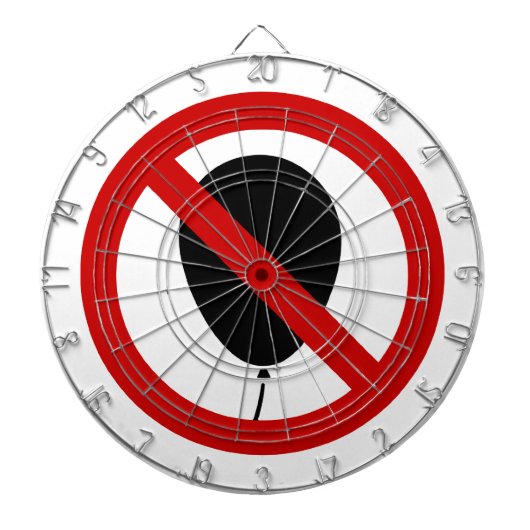 GEEN ballon ⚠ Thai Sign ⚠ Dartbord (Voorkant)