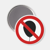 GEEN ballon ⚠ Thai Sign ⚠ Magneet (Voorkant / Achterkant)