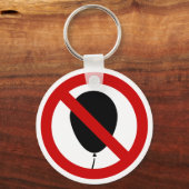 GEEN ballon ⚠ Thai Sign ⚠ Sleutelhanger (Voorkant)