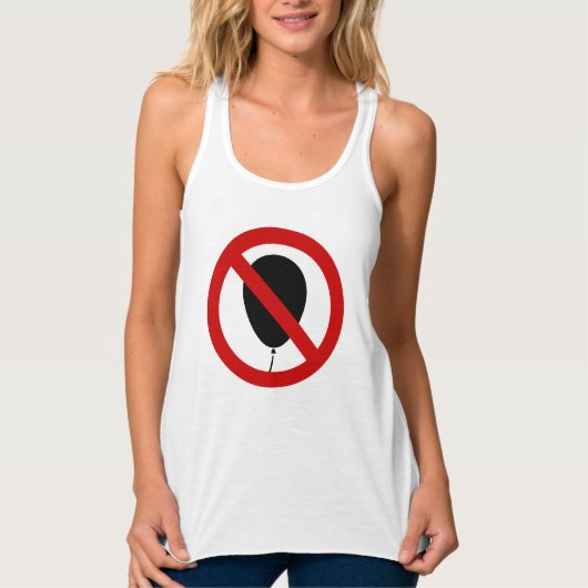 GEEN ballon ⚠ Thai Sign ⚠ Tanktop (Voorkant)