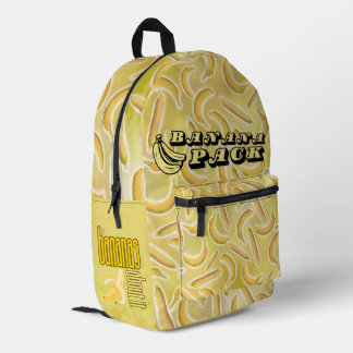 Geen bananen over het Banana Back Pack Bedrukte Rugzak
