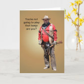 GEEN BANJO KAART (Gele Bloem)