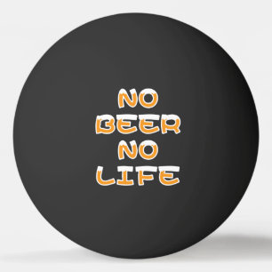 GEEN BEER GEEN LEVEN PONG BALL