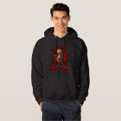 Geen behoefte om nu Zombie Sloth lopen Hoodie (Voorkant volledig)