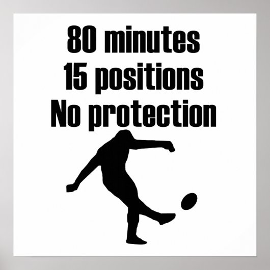 Geen beschermingsring poster (Voorkant)