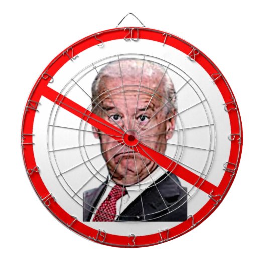 GEEN BIDEN DARTBORD (Voorkant)