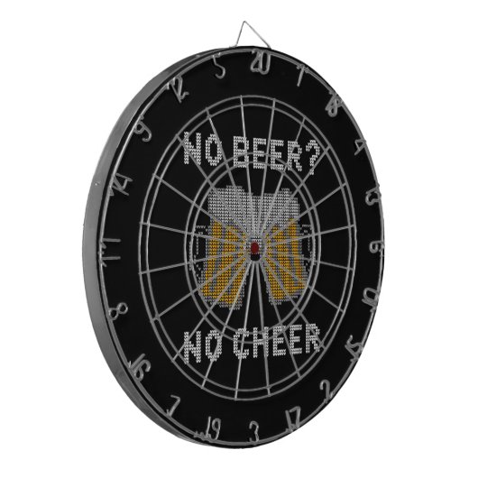 Geen bier nr. Cpure Ugly Sweater Dartbord (Voorkant Links)