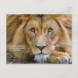 Geen bit Tamed - Motivatie prijsopgave + Uw foto Briefkaart