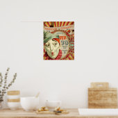 Geen bliksem, het is  70e verjaardag poster (Keuken)