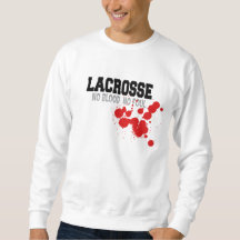 Geen bloed Geen Foul Lacrosse Sweatshirt