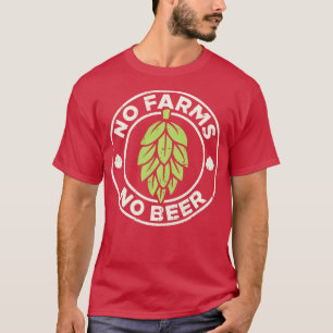 Geen Boerderijen Geen bijenteelt Fa T-shirt