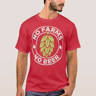 Geen Boerderijen Geen bijenteelt Fa T-shirt