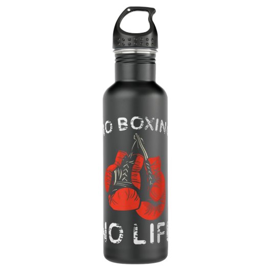 Geen 'Boxing No Life as a Funny Boxing' 518 Waterfles (Voorkant)
