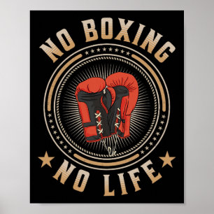 Geen boxing voor leven poster