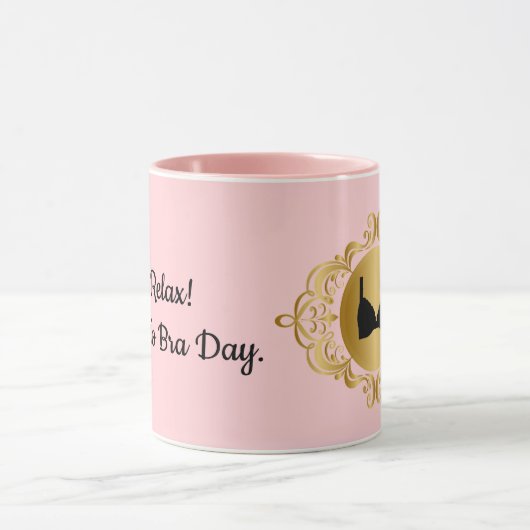 Geen Bra Day Coffee-Mok Mok (Midden)