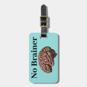Geen Brainer Bagagelabel (Voorkant verticaal)