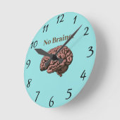 Geen Brainer Clock Ronde Klok (Hoek)