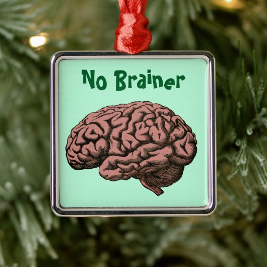 Geen Brainer Ornament (Boom)
