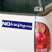 Geen breukweg bumpersticker (Op Truck)