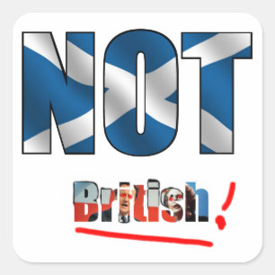 Geen Britse Sticker