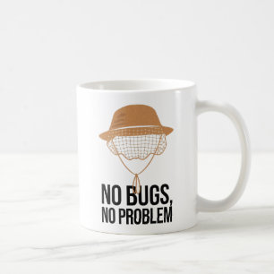 Geen Bugs Geen probleem Camping Quote Design Koffiemok