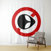 GEEN BUITENAARDSE WESENS WANDKLEED (In situ)