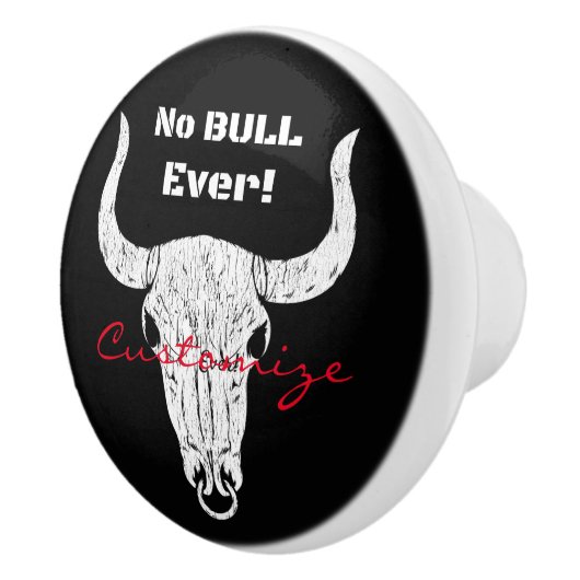 Geen Bull Ever Thunder_Cove Keramische Knop (Rechts)